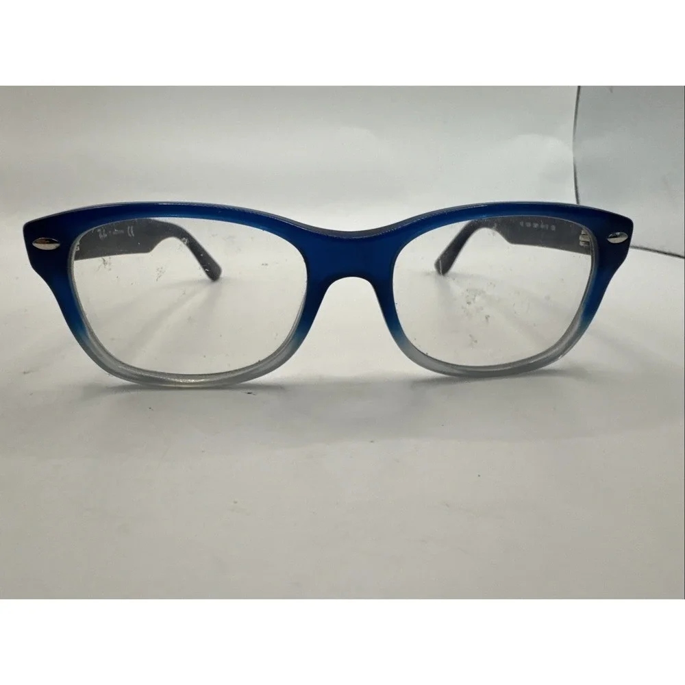 New! RB 1528 3581 Ray-Ban 46-16-125 Polished Blue Fade Frame Only